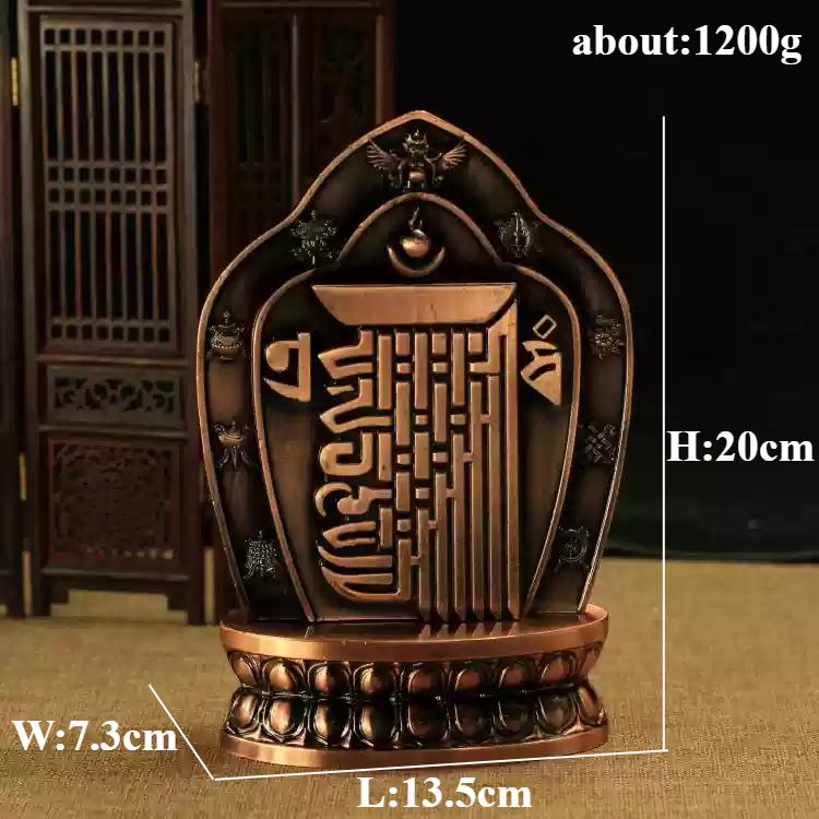 Zinc alloy/Tibetan Buddhist supplies/Tantric Wheel Diamond Twelve Zodiac Nine Palace Bagua Shi Xiang Zi zai ornaments