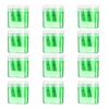 12Pcs Dual Hole Pencil Sharpener with Lid Compact Manual Sharpener for Standard And Jumbo Pencils Travel-friendly Pencil Sharpener