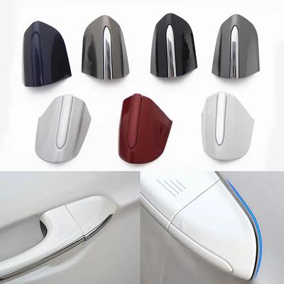 Capac de capăt pentru mânerul ușii exterioare a mașinii Capac ramă cheie pentru Ford Mondeo MK5 2013- Edge MK2 2018 Taurus 2015-