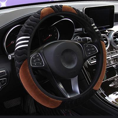 Coprivolante Elastico Caldo Antiscivolo 38 cm 15" Coprivolante Auto Peluche Piccolo Mostro Car Styling Accessori Auto Per Donne