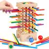 Wooden Puzzle And Dice Set For Kids Educational Activities And Brain Training