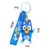 New Bluey Bingo Keychain Pendant Decoration Anime Characters Model Dolls Bag Backpack Accessories Children Toys Gifts
