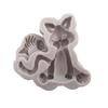 New Cute 3d Cat Silicone Fondant Baking Mould Cake Topper Decorating Soap Mold