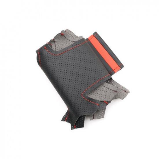 Red-Line Steering Wheel Leather Cover For Nissan Qashqai J11 J10 X Trail