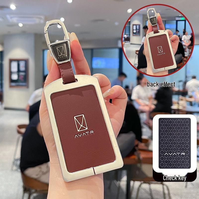Avatr 12 & 07MAX High-End Alloy NFC Key Case Shell Bag for Men & Women