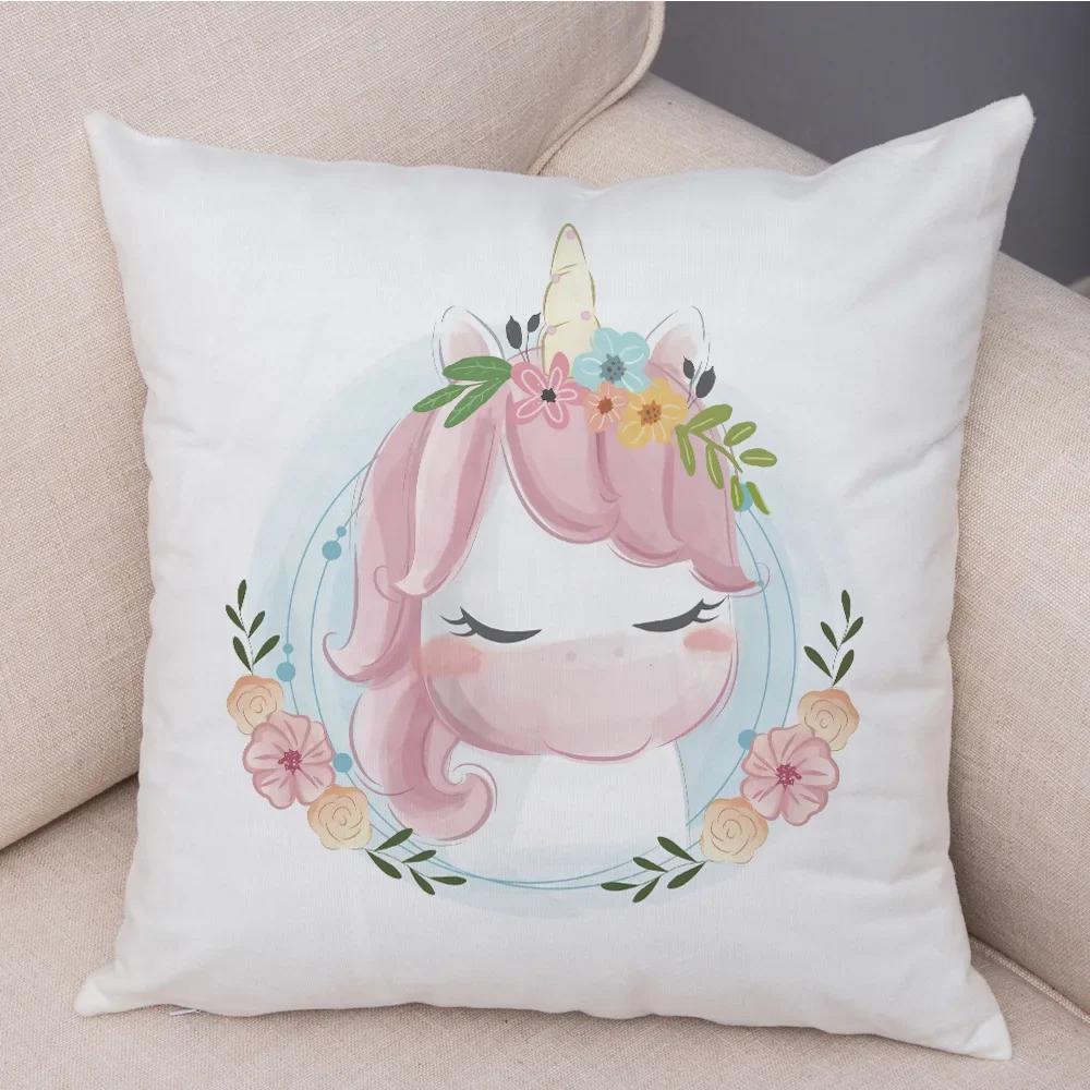 Super Soft Plush Cute Cartoon Giraffe Eleghant Lion Pillow Case Nordic Kids Room Decor Lovely Animal Cushion Cover for Sofa Home
