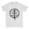 T Shirts for Men Cotton Awesome TShirt Crewneck LLords Of The RRings Meme Tees Short Sleeve Clothes 4XL 5XL