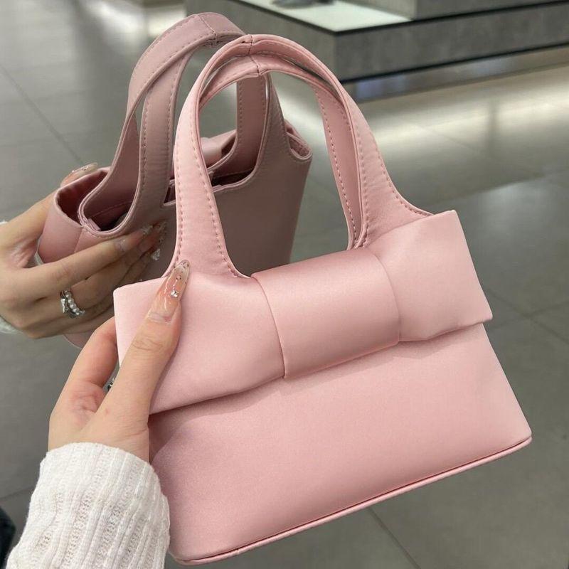 

Бай Тия 2025 Новая Супер Популярная Маленькая Сумка Розовая Нишевая Милая Девочка Мода Южная Корея Сумка для Губной Помады и Наушников Pink-No Hanging