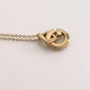 Used GIVENCHY G Logo Necklace Vintage
