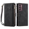 ESEBLE Star Series For Samsung Galaxy S25 FE Case Zipper Wallet Leather Stand Phone Cover with Wrist Strap