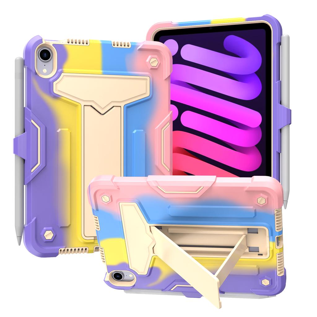 Armor Case for Universal for IPad Mini 7 A17 Pro 2024 Mini 6 2021 8.3" A2993 A2995 A2996 A2567 A2568 A2569 Hybrid Stand Cover