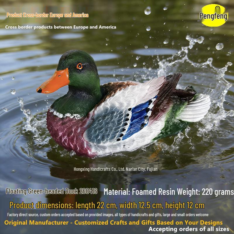 

Floating Crocodile Head Scare Decoy for Ponds and Waterfowl