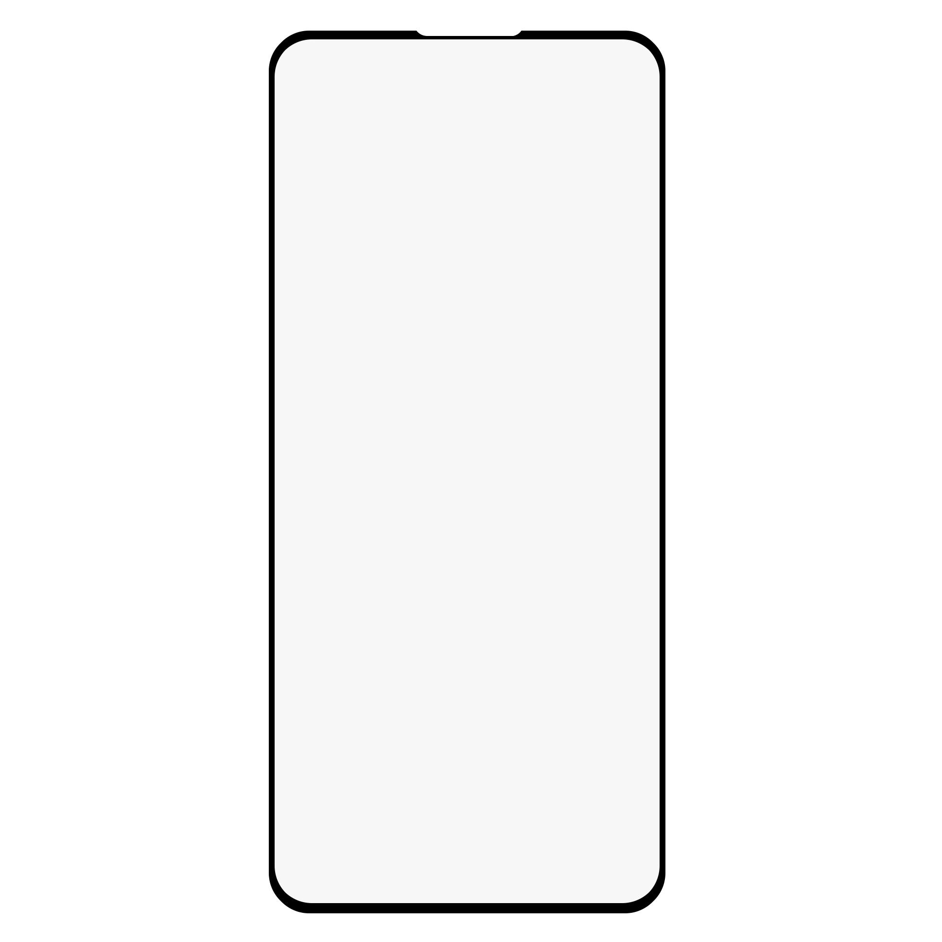 

For Motorola Moto G05 4G Screen Protector Silk Printing Full Glue Tempered Glass Screen Film Type A