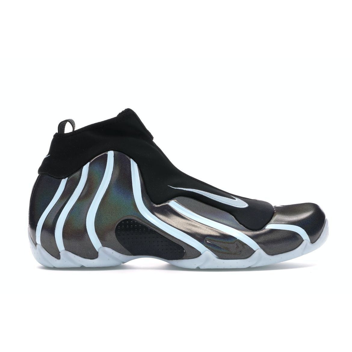 

Кроссовки унисекс Nike Air Flightposite Topaz Mist черные AO9378-001