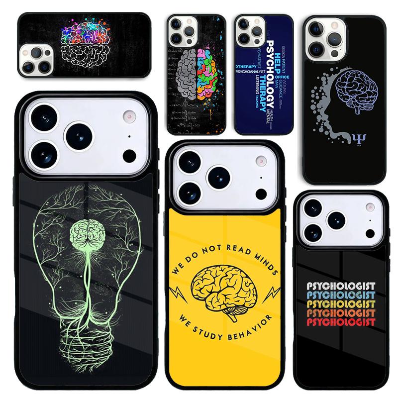 Capa Case for iPhone 17 Air 16 Pro Max 15 Plus 11 13 Mini 14 12 Back Phone Cover Psychologist Profession Psychology soft