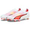 New PUMA Ultra Ultimate FG/AG 'White Orange' Women's 107507-01