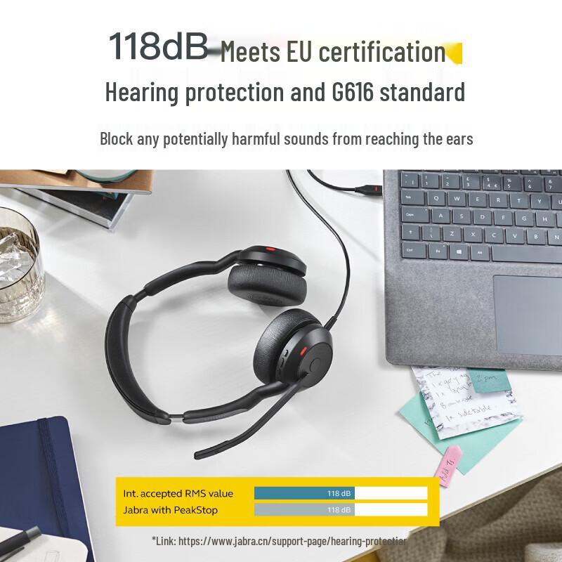 Jabra Evolve2 50 MS Bluetooth Headset (CN version)