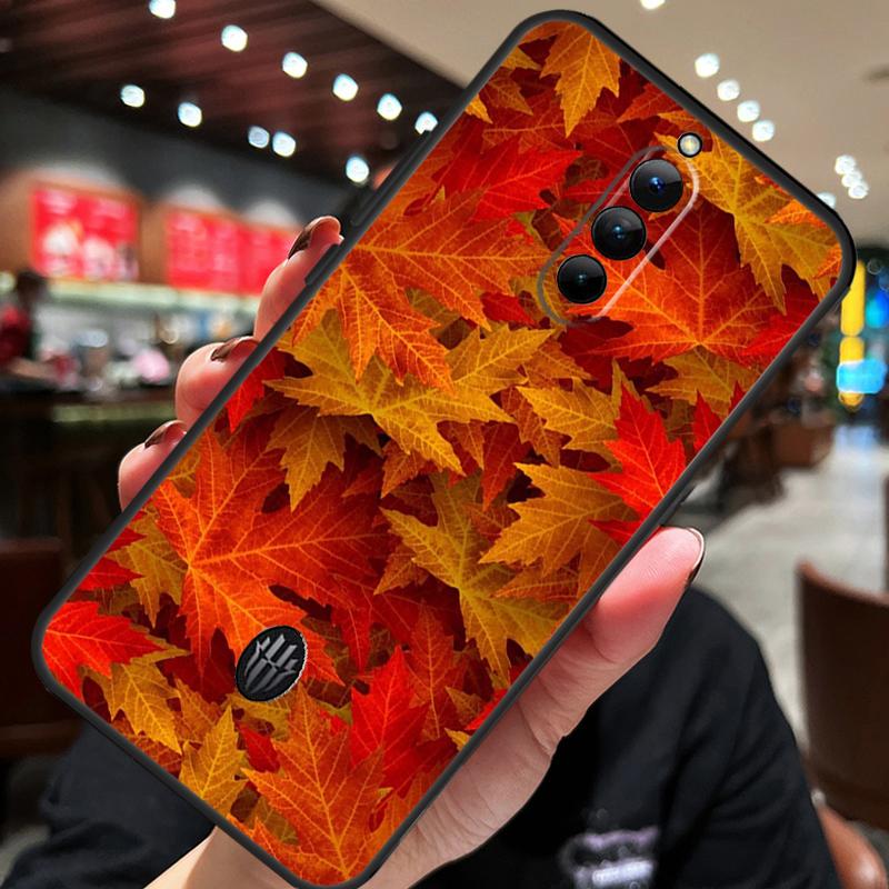 Autumn Leaves Case For ZTE Nubia Red Magic 10S 10 8 9 8S 9S 11 Pro Plus 10 Air 5G 6R 6 7 6S 7S Pro Cover