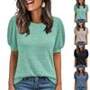 Women's Casual Fashion Comfortable Round Neck Loose-Fit Top