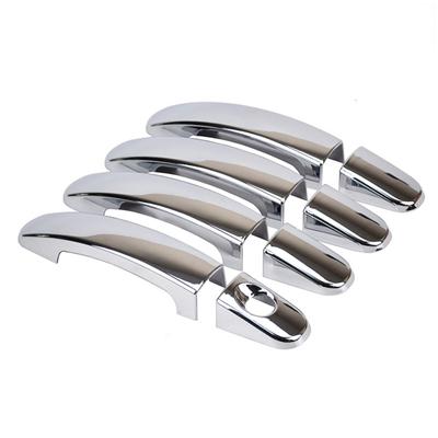 Para Ford Focus 2 Focus 3 2005-2011 2012 2013 ABS Cromado Moldura Cubiertas de Manija de Puerta accesorios para coche