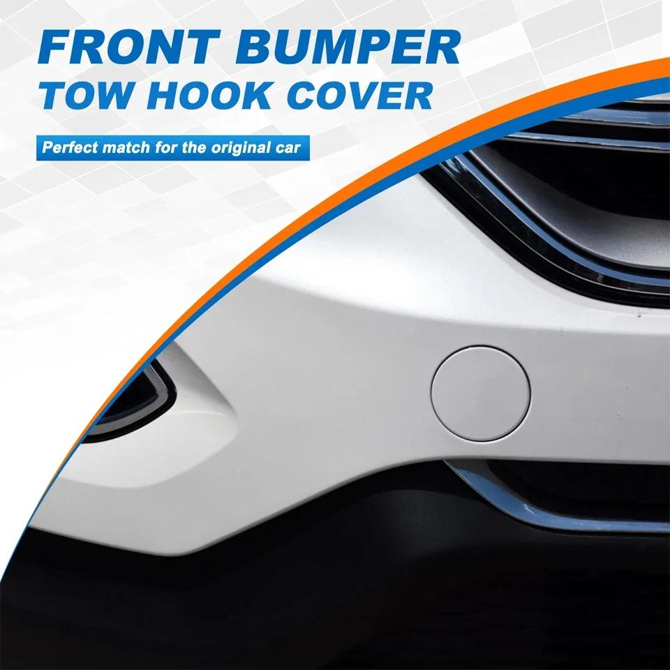 Für FORD EDGE 2015 2016 2017 2018 Autozubehör Frontstoßstange Abschlepphaken Ösenabdeckung Kappe Abschlepphaken Anhängerkupplung Abdeckung Zierleiste