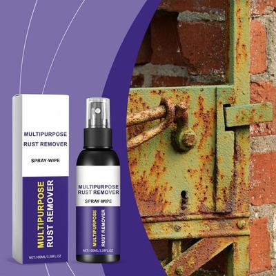 Îndepărtând rugina Îndepărtând petele de rugină Spray pentru îndepărtarea petelor de fier pentru pete de rugină pe unelte și metale Pentru curățarea și prevenirea ruginii