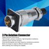 Zinc Alloy Aviation Male Female Plug WS20 Electrical Power Connector  DC Applications
