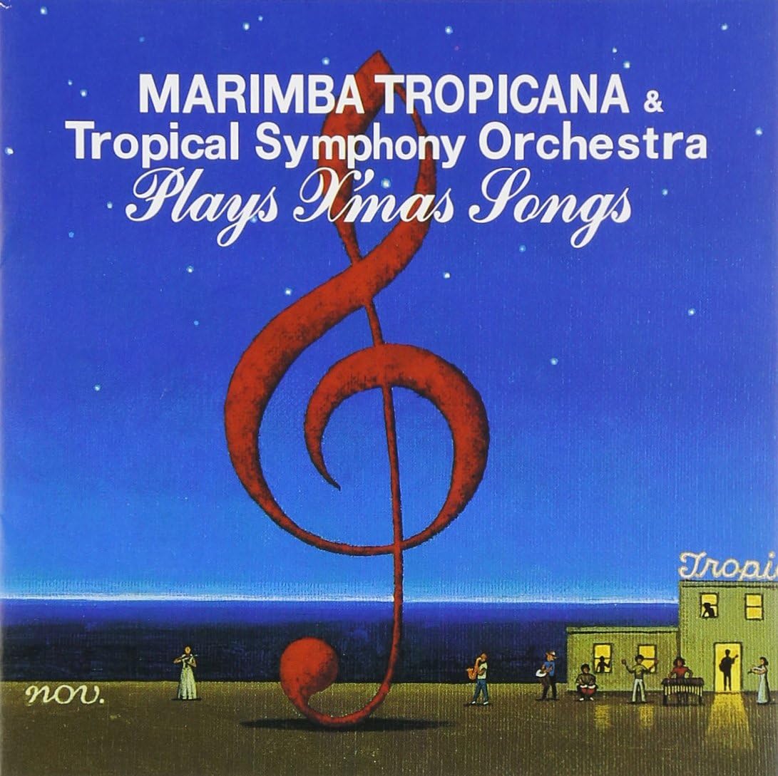 

CD MARIMBA TROPICANA & TROPICAL SYMPHO - Plays Christmas Songs RES56 Japan ObiHoliday Used