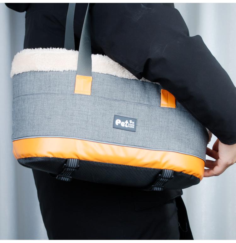 Pet Car Seat Cushion: Portable Safety Nest for Cats and Small Dogs