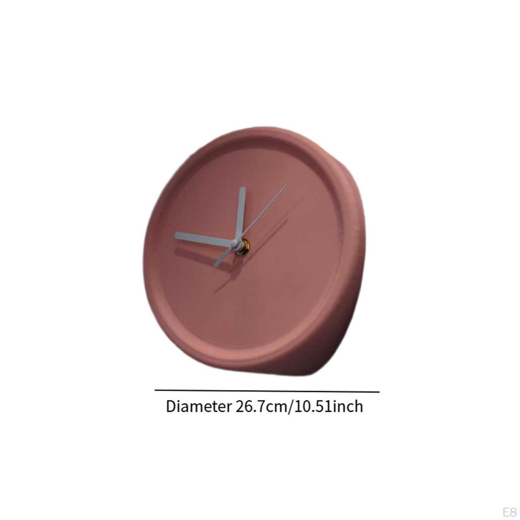 Inside Corner Wall Clock Decorative Artistic Ornament Decoration for Dorm Dining Room