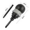 For Home Repair Slotted Cross Bit Ratchet Screwdriver Repair Works 83mm Double Head Screwdriver Tool Dual Purpose