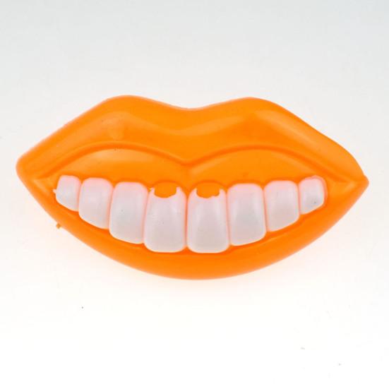 10Pcs Cartoon Whistle Wear-resistant Widely Applied Plastic Useful Portable Mini Toy for Kids