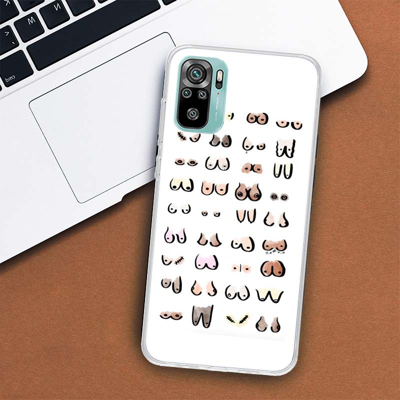 Titten Kunstdruck Handyhülle Für Xiaomi Redmi 10 10C 10A 9T 9C 9A 9 Prime 8 8A 7 7A 6 6A K20 K30 K40 Pro S2 Fundas Cover