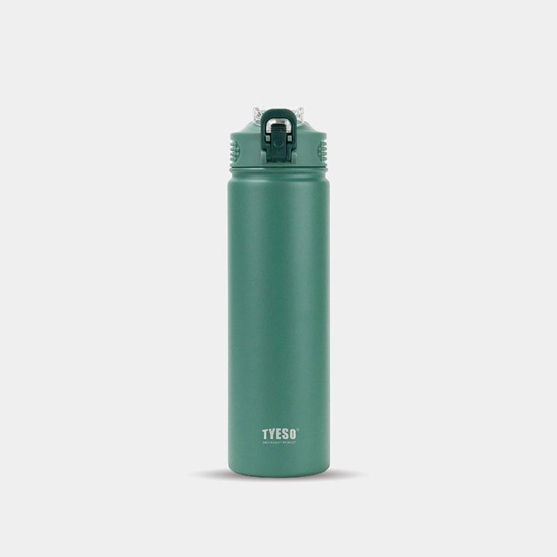 

550Ml Tiesto Thermos Bottle With Straw Stainless Steel Vacuum Flask Keeps Cold and Heat Thermal Mug Sports Water Bottles 550ML