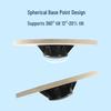 Sining Wooden Square Core Training Balance Board