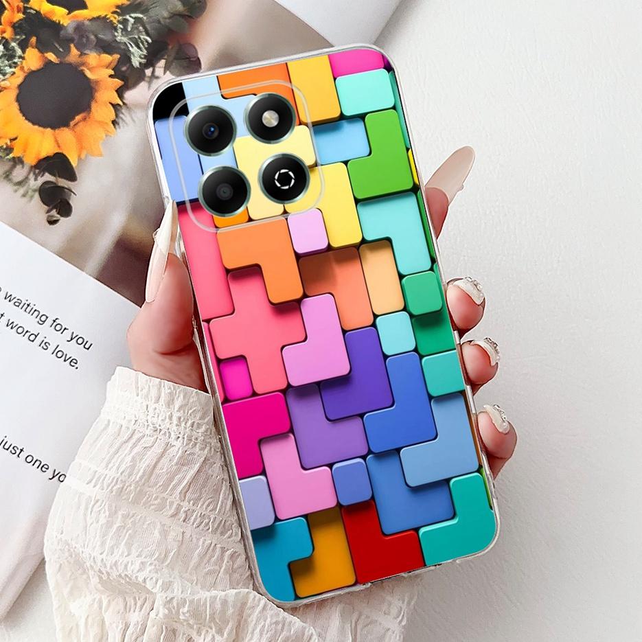 Für Honor X6b Hülle JDY-LX1 JDY-LX2 Niedliche Glückskarpfen Bemalte Abdeckung Weiche Dünne Handyhülle Für Honor X6a X 6b HonorX6a HonorX6b Fundas
