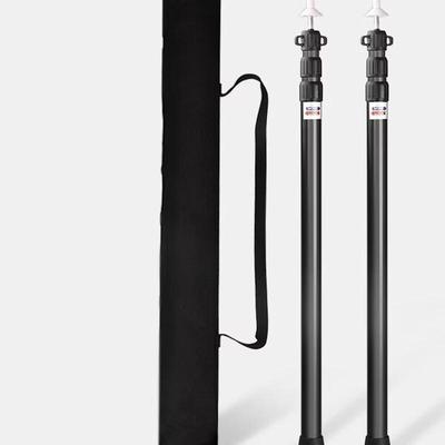 ZISIZ Outdoor Telescopic Aluminum Tent Pole