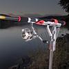 Foldable Automatic Double Spring Angle Fishing Pole Tackle Bracket Fishing Rod Holder Fishing Accessories For Outdoor Fishing