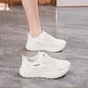 Summer Women's Shoes New Breathable Mesh Sports Shoes Children's Versatile Thick-soled Casual Soft-soled Running Dad Shoes