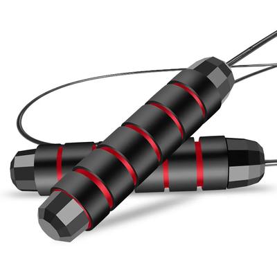 Schnelles Geschwindigkeits-Springseil, Stahldraht-Springseil, Übung, verstellbares Springseil, Fitness, Workout, Training, Heimsportausrüstung