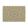 Vintage Mandala Placemats Washable Boho Floral Place Mat for Home Party Dining Tables Wedding Kitchen Banquets Decor
