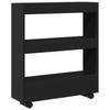 Narrow 3-storey Bathroom Storage Cart, Sofa Side Storage Shelf, Hallway Shelf, 60x18x70cm