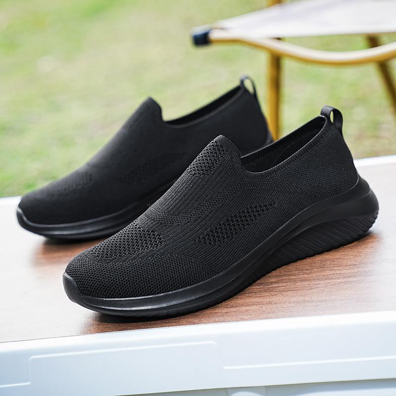 Breathable Mens Socks Shoes Sports Running Shoes Khaki Grey Fitness Walking Sneakers Gym Outdoor Youth Light Weight Shoes