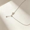 Korean Star Necklace for Women, Niche Design Everyday Clavicle Chain, Simple Gentle Atmosphere Pull Chain