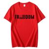 Freedom Flag T-shirt Print T-Shirt Women Clothing Summer Harajuku Short Sleeve Tees Shirts Graphic Y2k Tops Clothing
