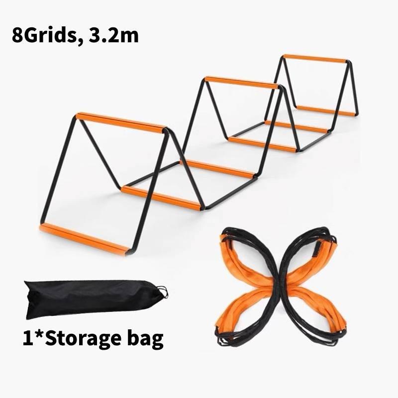 Multifunktionell Fjärils Agilitetsstege Färgglatt Hoppnät Utrustning För Barnträning