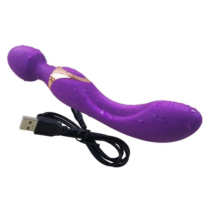 New AV Magic Wand G Spot Massager, USB Charge Big Stick Vibrators for Women Female Sexy Clit Vibrator Adult Sex Toys for