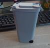Mini Desktop Trash Can 3color Garbage Storage Box Living Room Coffee Table with Cover Small Paper Basket Plastic Garbage Bag