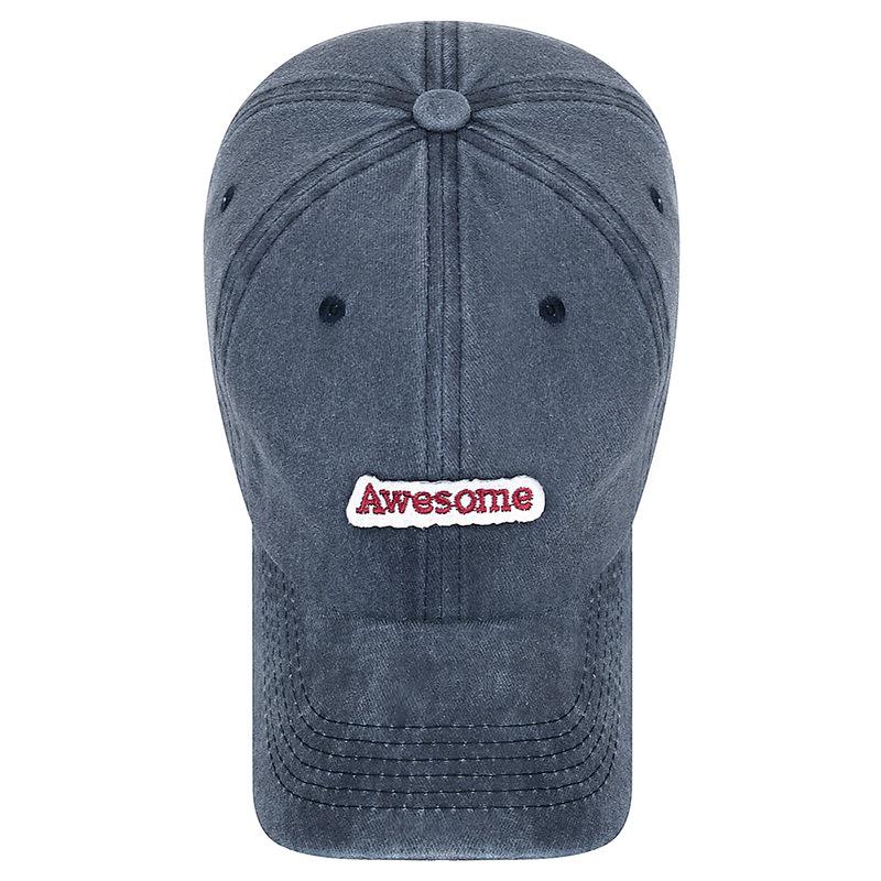 Baseballmütze mit Buchstabenstickerei für Herren, Sonnenschutz, Snapback-Hut, Sonnenblende, Fischerhut, Schirmmütze