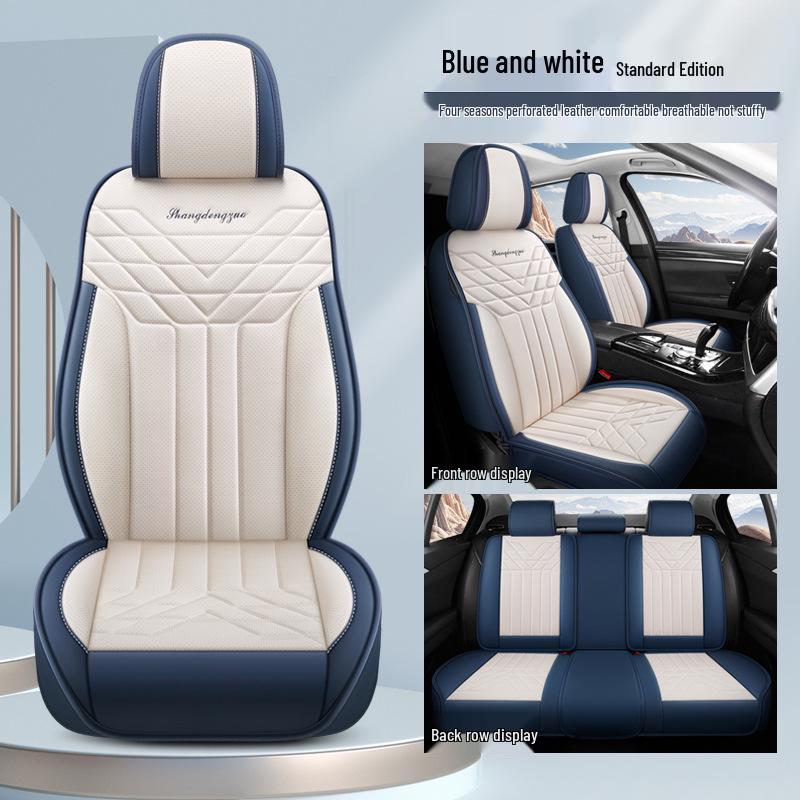 Skoda New Octavia Seat Cover - Full Coverage for 2013/14/16/18/19 Models, All Season, Five-Seater Cushion